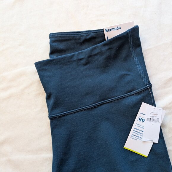 NWT Dark Teal Old Navy Bike Shorts Women's Large - Picture 3 of 4